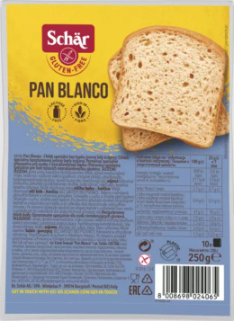 SCHAR Chleb jasny bezglutenowy PAN BLANCO 250g