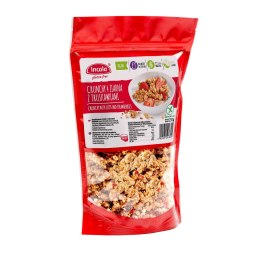 Crunchy 4 ziarna z truskawkami 250 g Incola.