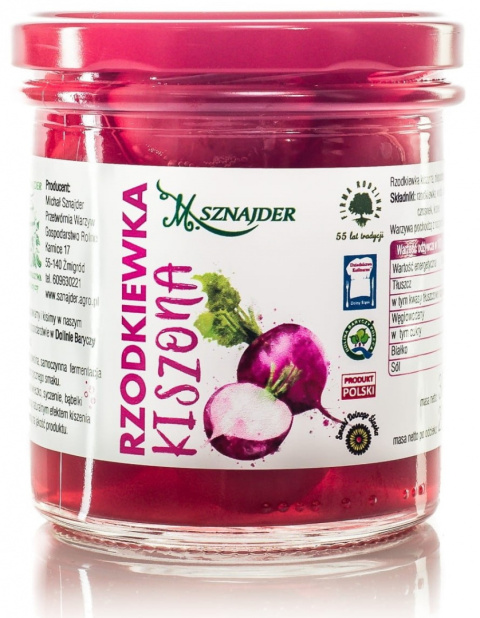 RZODKIEWKA KISZONA 200G ( MICHAŁ SZNAJDER ). RZODKIEWKA KISZONA 200G ( MICHAŁ SZNAJDER ).
