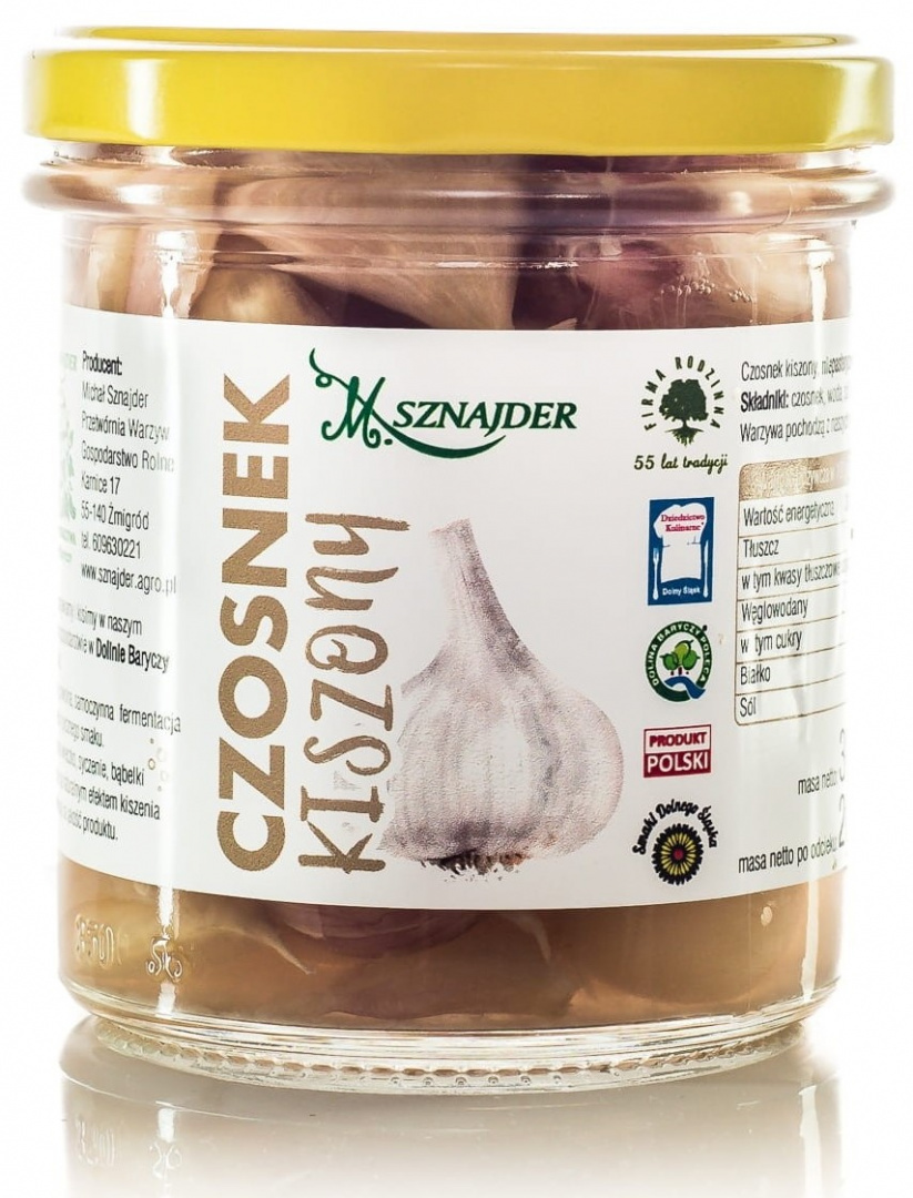 CZOSNEK KISZONY 300 G M.SZNAJDER, CZOSNEK KISZONY 300 G M.SZNAJDER,