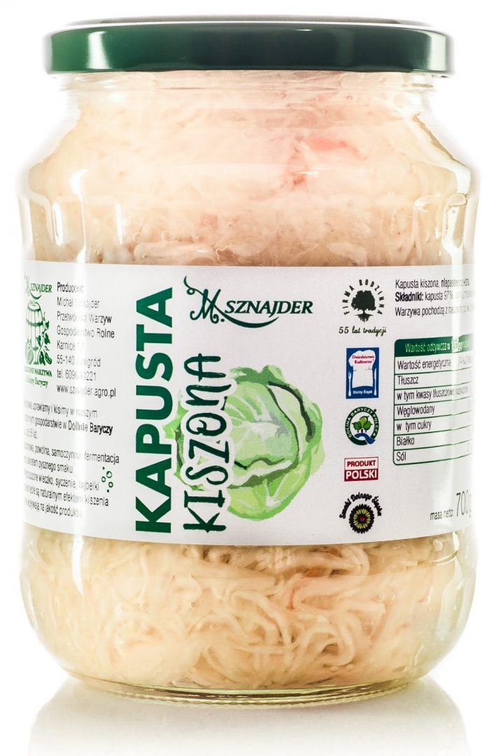 KAPUSTA KISZONA 700 G ( MICHAŁ SZNAJDER ) KAPUSTA KISZONA 700 G ( MICHAŁ SZNAJDER )