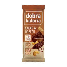 Baton kakao i orzech 35 g Kubara. Dobra Kaloria