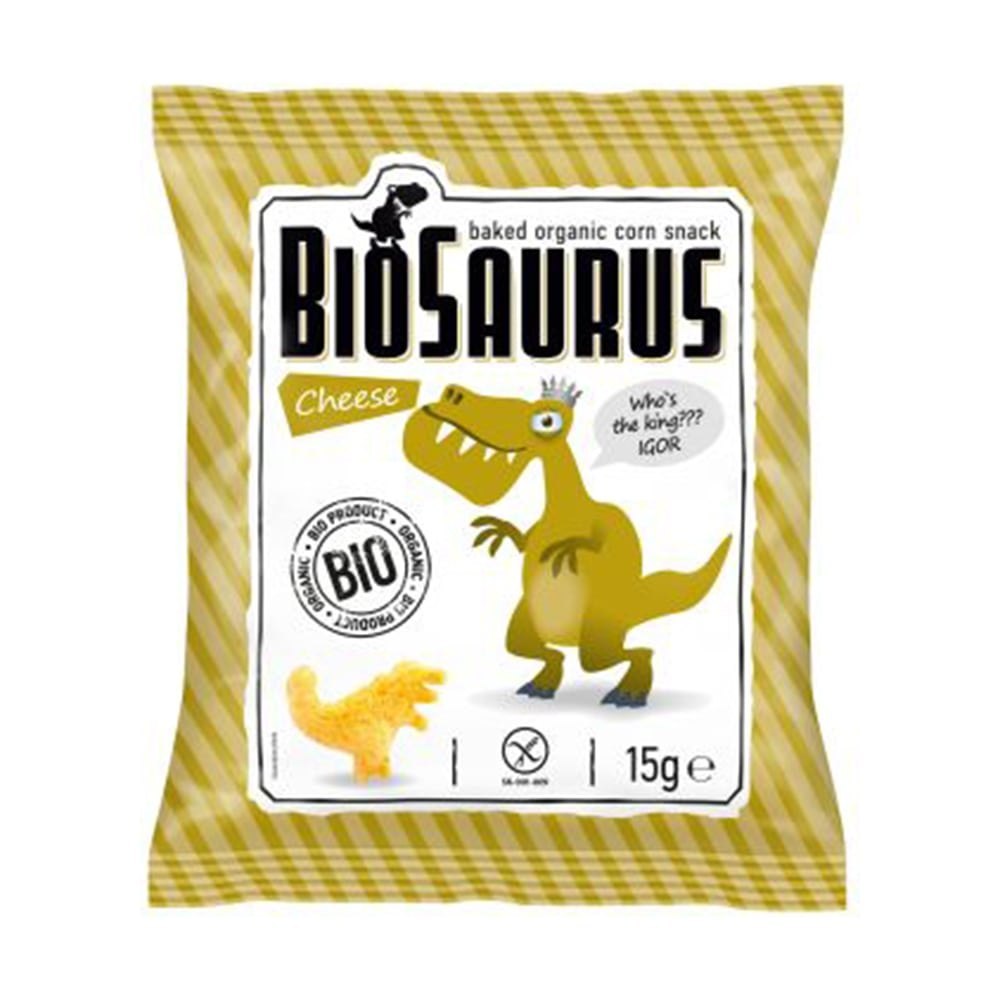 Chrupki kukurydziane o smaku serowym bezglutenowe BIO 15 g EkoWital. Chrupki kukurydziane o smaku serowym bezglutenowe BIO 15 g EkoWital.