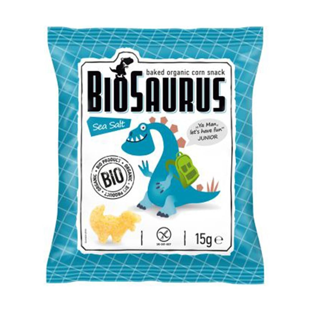 Chrupki kukurydziane z solą morską bezglutenowe BIO 15 g EkoWital. Chrupki kukurydziane z solą morską bezglutenowe BIO 15 g EkoWital.