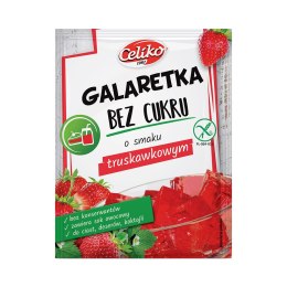 Galaretka bez cukru o smaku truskawkowym 14 g Celiko.