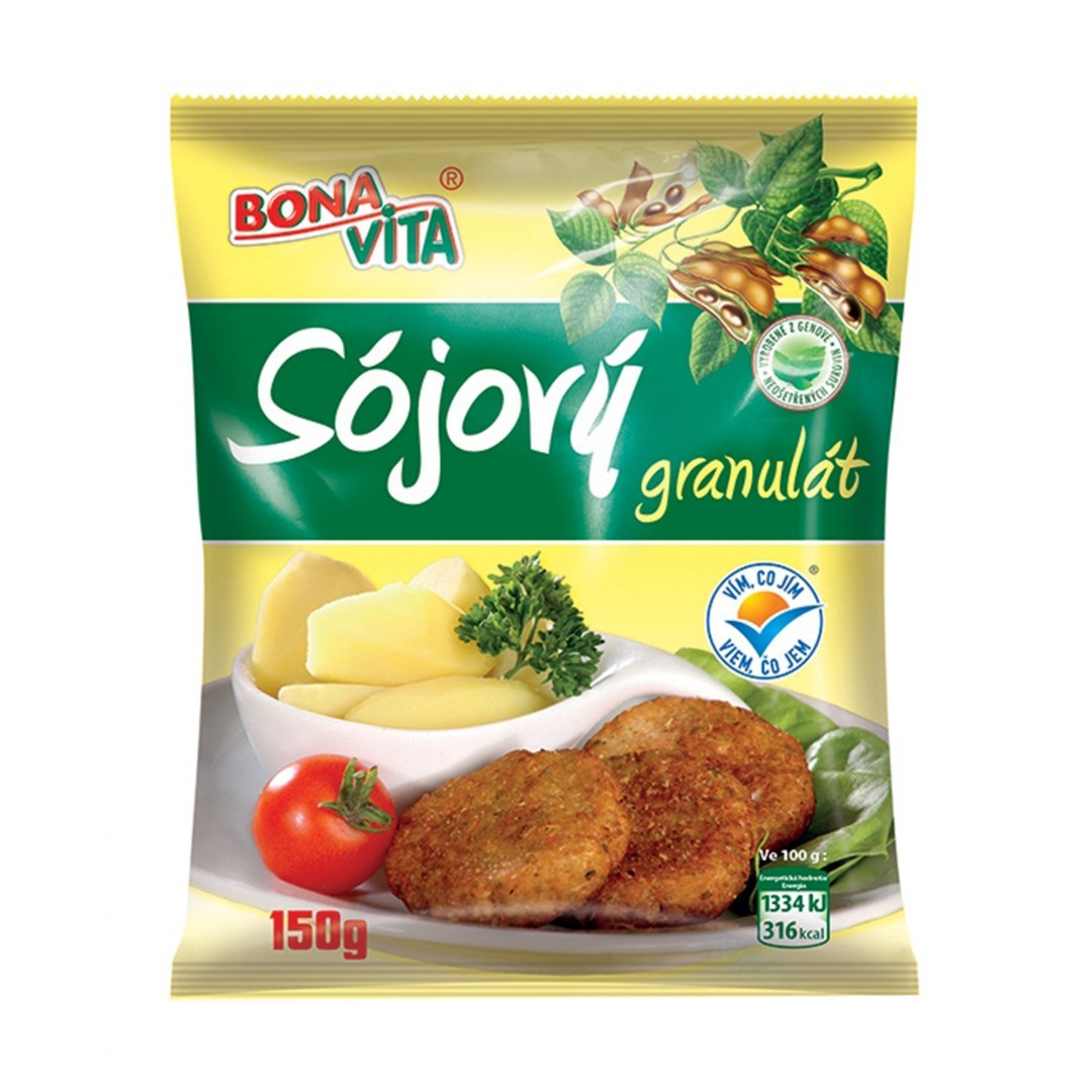 Granulat sojowy 150 g Bona Vita.