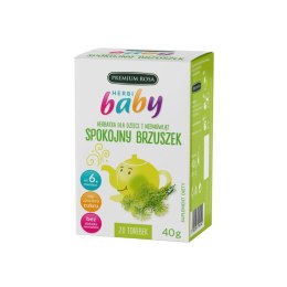 Herbatka dla dzieci i niemowląt Spokojny Brzuszek 20 torebek Premium Rosa.