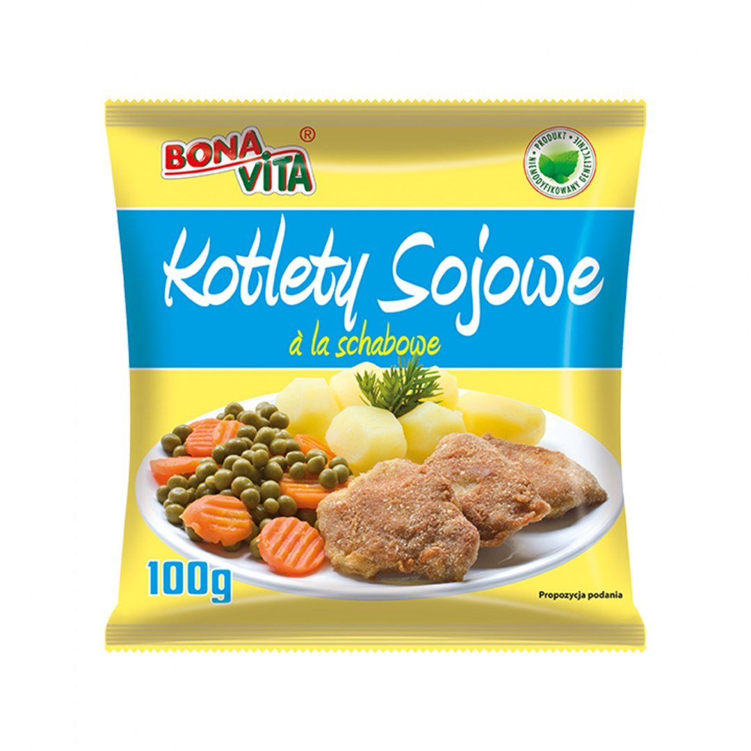 Kotlety sojowe 100 g Bona Vita. Kotlety sojowe 100 g Bona Vita.