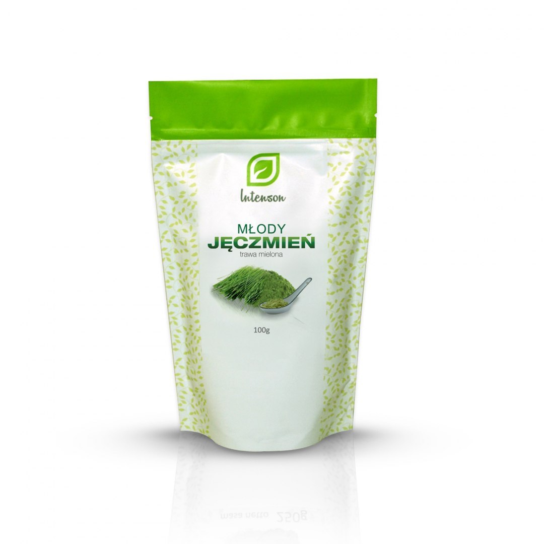 Młody jęczmień 100 g Intenson. Młody jęczmień 100 g Intenson.