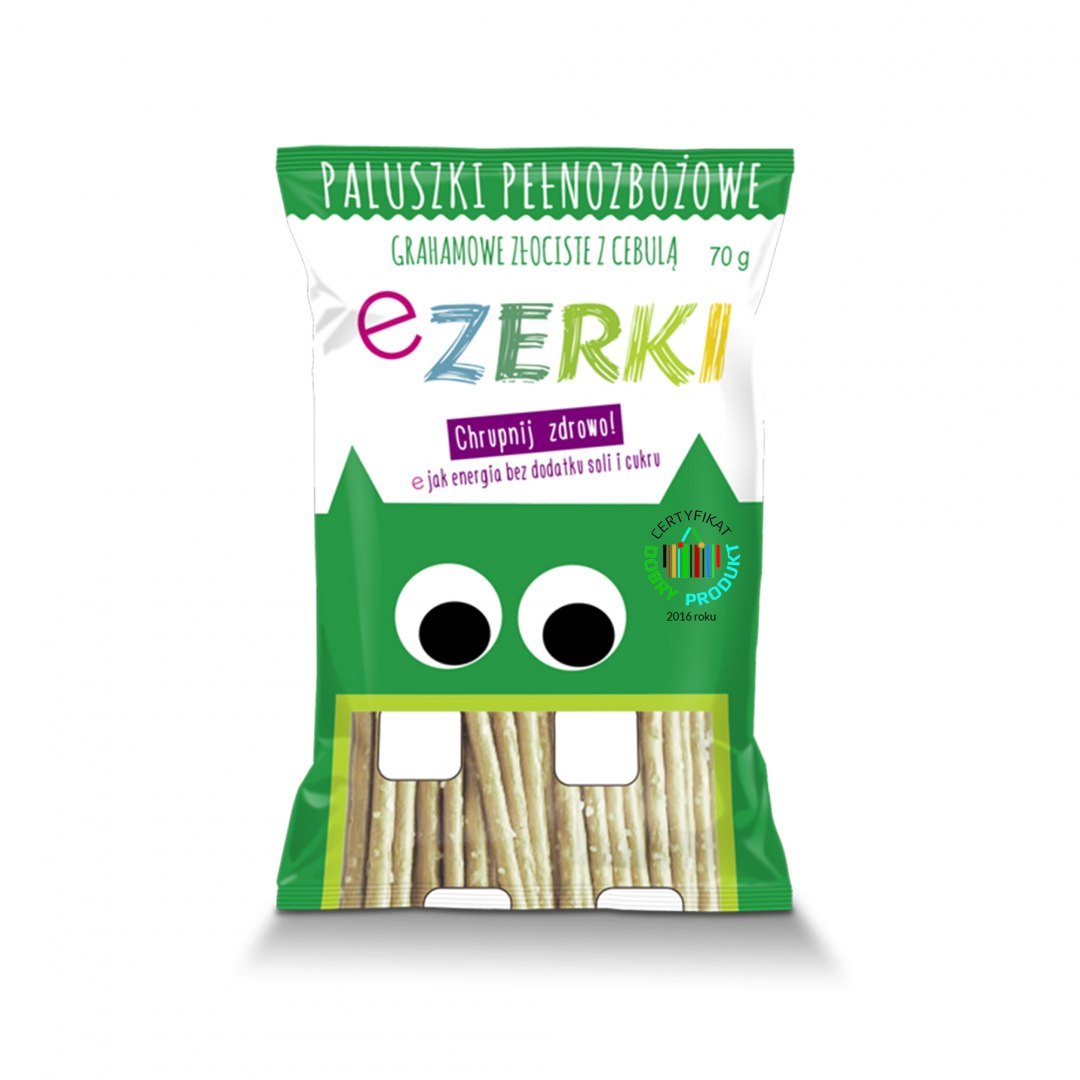 Paluszki grahamowe z cebulką 70 g Prosto Group. Paluszki grahamowe z cebulką 70 g Prosto Group.