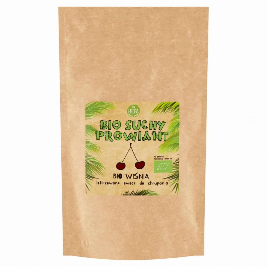BIO SUCHY PROWIANT WIŚNIA 20g - HELPA. BIO SUCHY PROWIANT WIŚNIA 20g - HELPA.