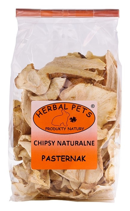 Chipsy naturalne Pasternak 125g. Herbal Pets.