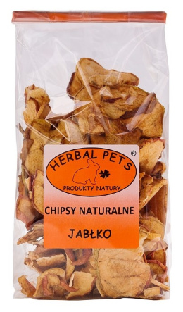 Chipsy naturalne Jabłko 100g. Herbal Pets.