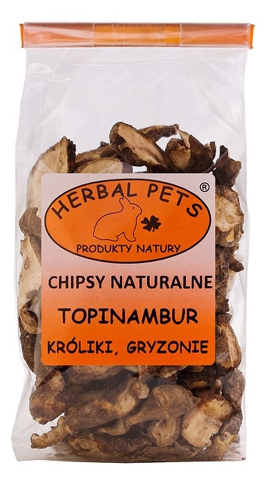 Chipsy Naturalne Topinambur 75g. Herbal Pets. Chipsy Naturalne Topinambur 75g. Herbal Pets.