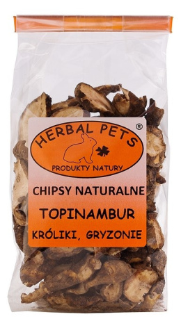 Chipsy Naturalne Topinambur 75g. Herbal Pets.