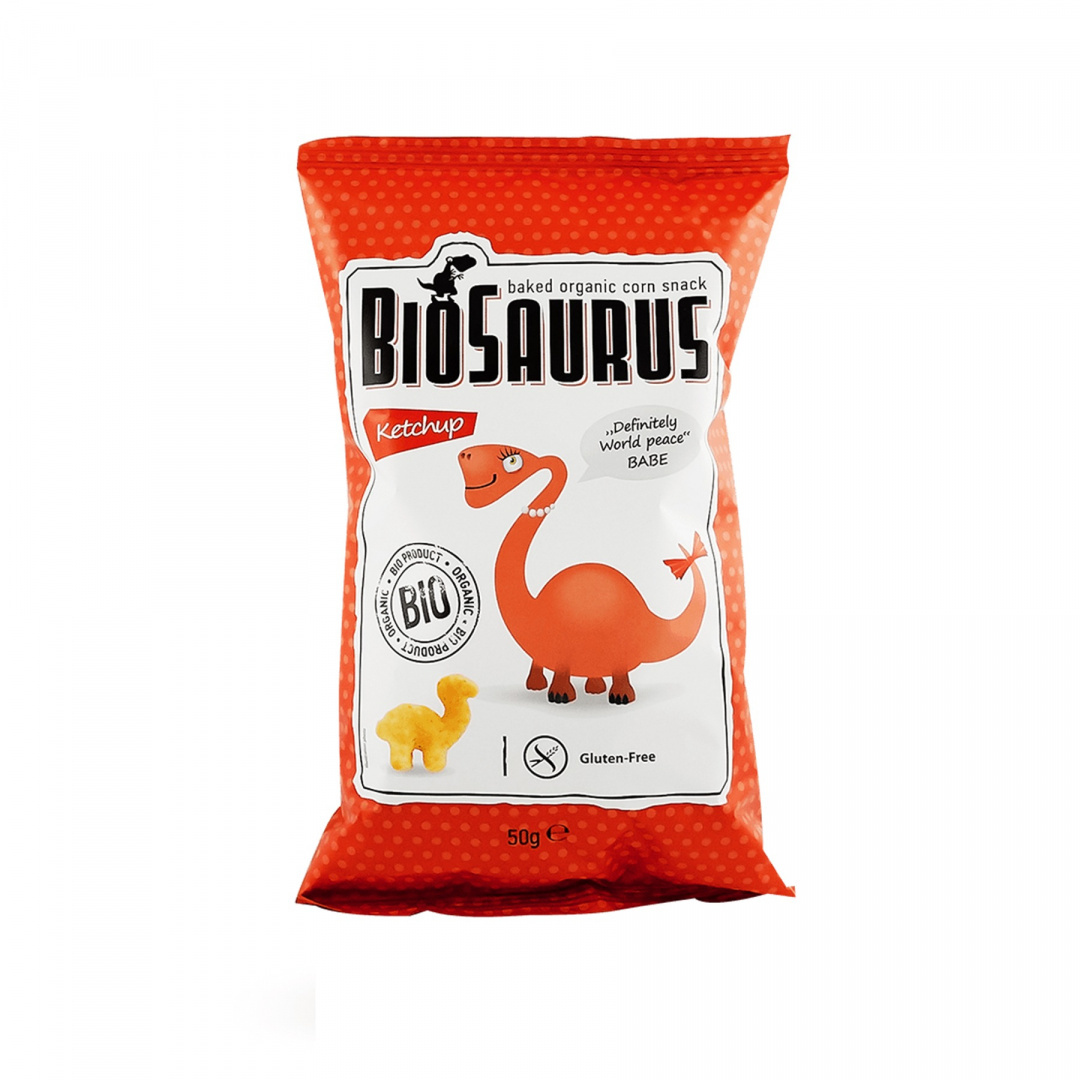 Chrupki ketchupowe bezglutenowe BIO 50 g. Chrupki ketchupowe bezglutenowe BIO 50 g.