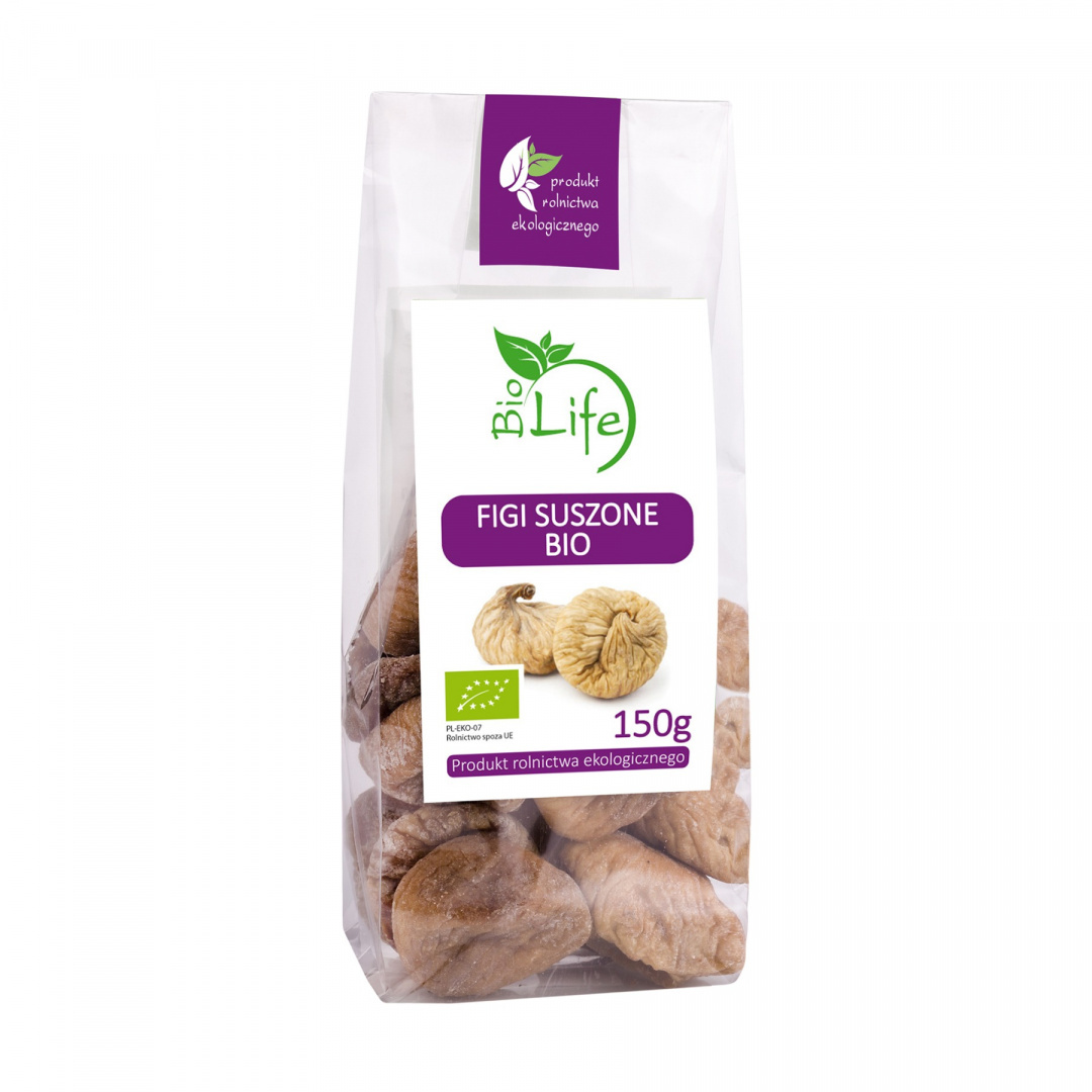 Figi suszone ekologiczne BIO 150 g. Figi suszone ekologiczne BIO 150 g.