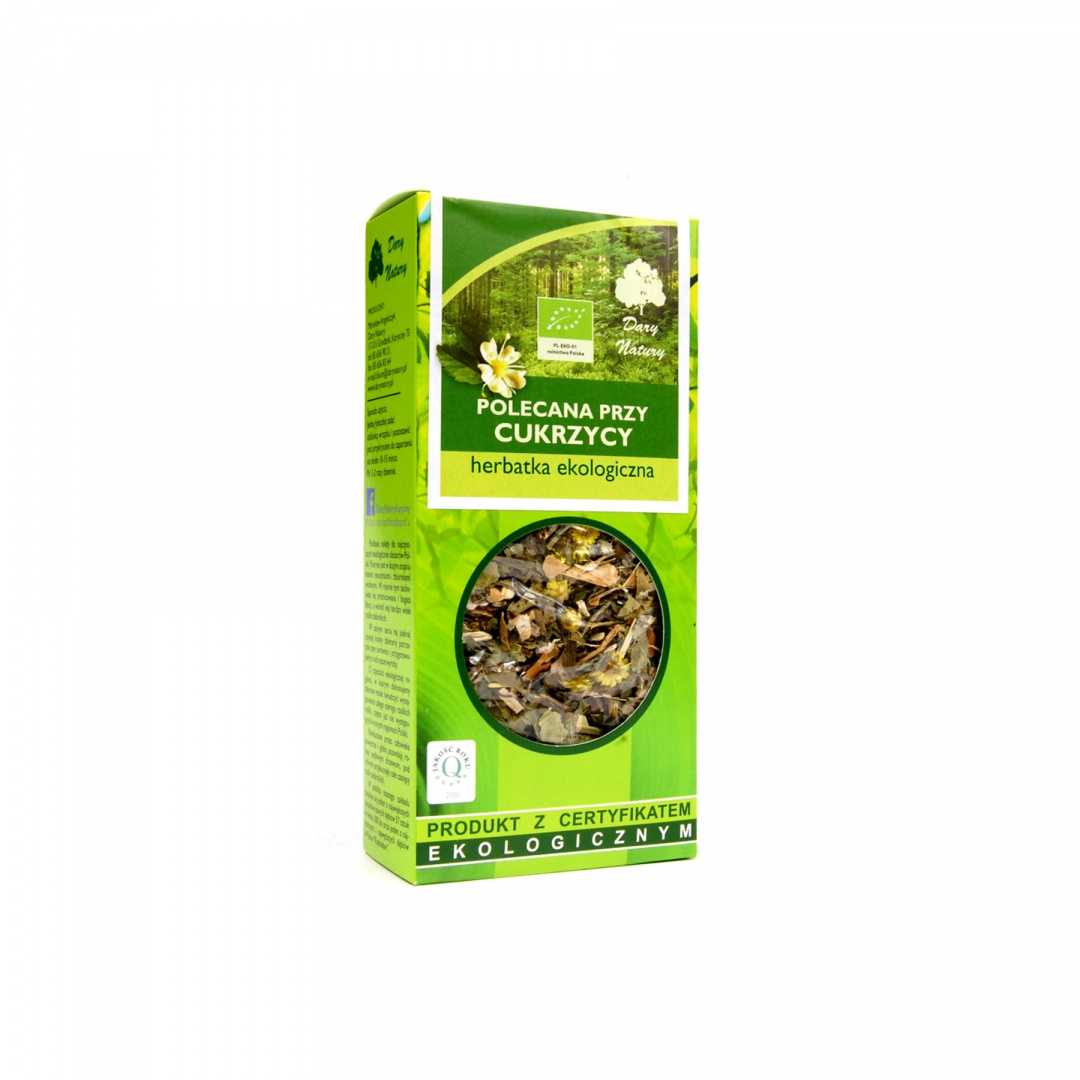 Herbatka polecana przy cukrzycy BIO 50 g. Herbatka polecana przy cukrzycy BIO 50 g.
