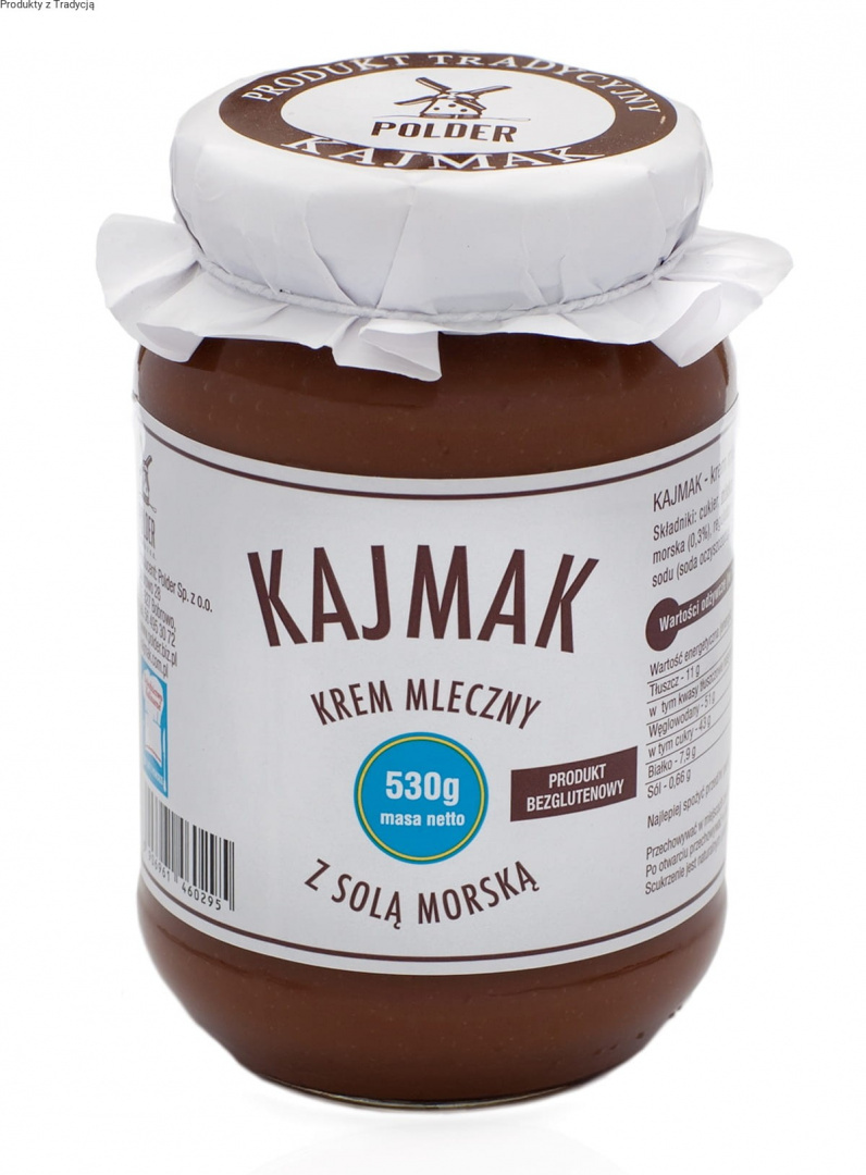 Kajmak krem mleczny z solą morską 200g Polder. Kajmak krem mleczny z solą morską 200g Polder.