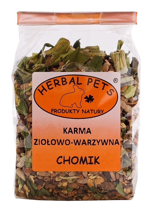 Karma ziołowo-warzywna Chomik 150g. Herbal Pets. Karma ziołowo-warzywna Chomik 150g. Herbal Pets.