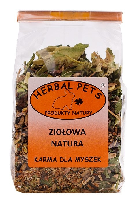 Ziołowa natura - Karma dla Myszek 150g. Herbal Pets. Ziołowa natura - Karma dla Myszek 150g. Herbal Pets.