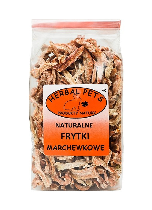 Naturalne Frytki Marchewkowe 100g. Herbal Pets. Naturalne Frytki Marchewkowe 100g. Herbal Pets.
