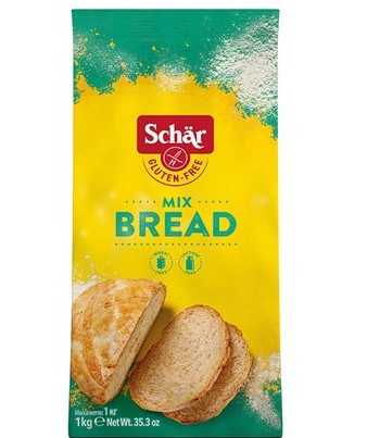 Mąka-mieszanka Mix B do wypieków chleba bezglutenowa 1 kg Schar.