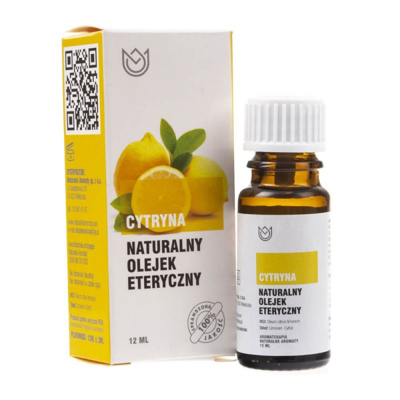 Olejek zapachowy Cytryna 12ml - Naturalne Aromaty.