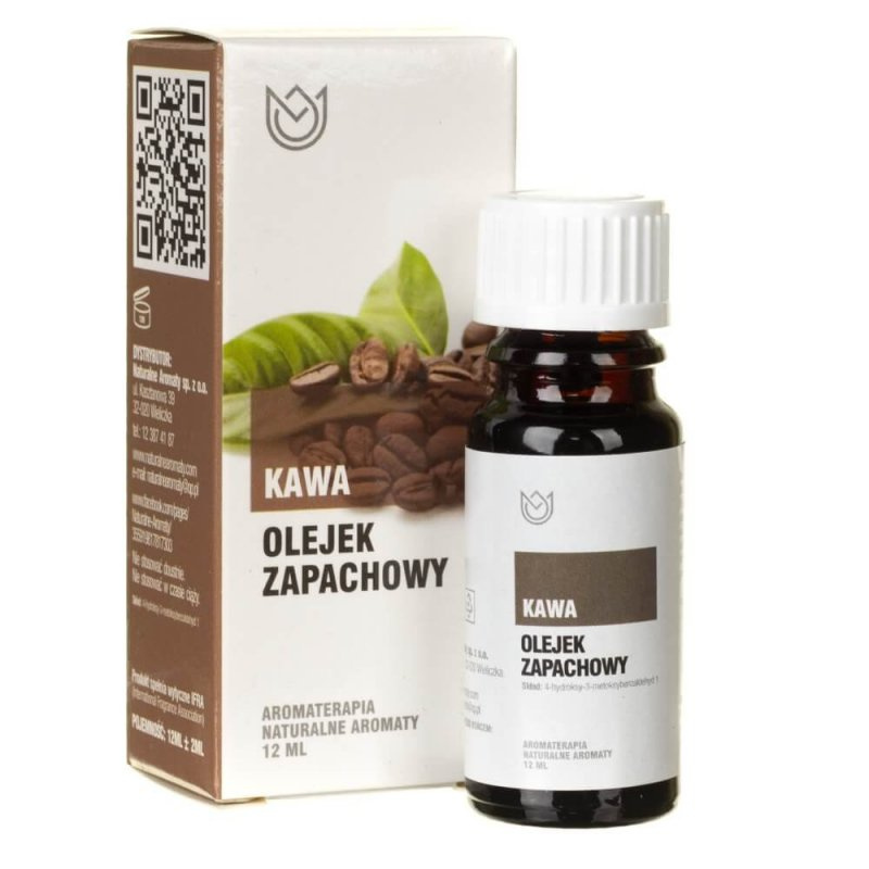 Olejek zapachowy Kawa 12ml - Naturalne Aromaty.