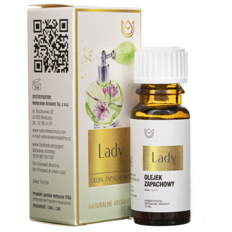 Olejek zapachowy Lady (Pacco Rabane, Lady Million) 12ml - Naturalne Aromaty.