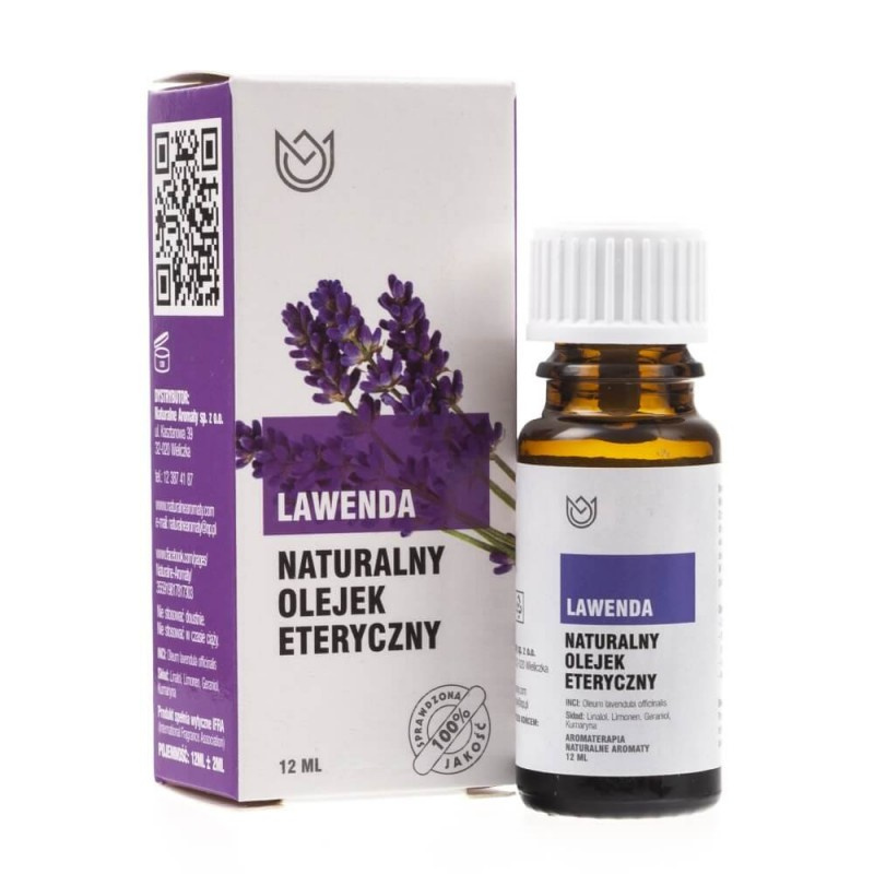 Olejek zapachowy Lawenda 12ml - NATURALNE AROMATY.