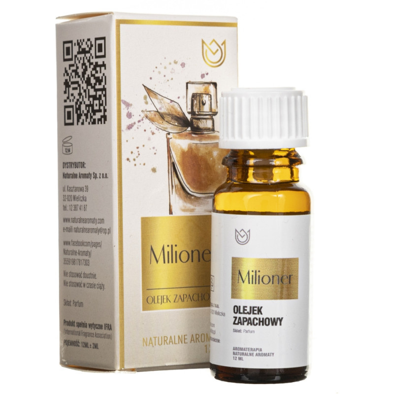 Olejek zapachowy Milioner 12ml - Naturalne Aromaty.
