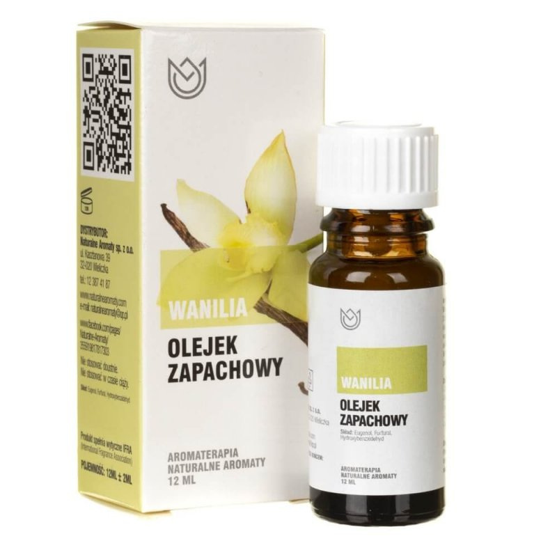 Olejek zapachowy Wanilia 12ml - Naturalne Aromaty.
