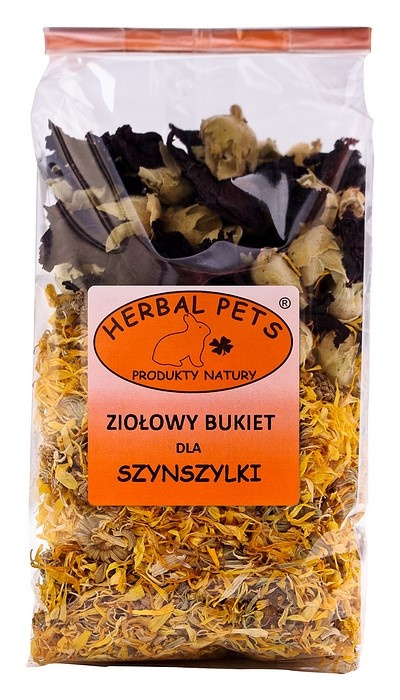 Ziołowy bukiet dla Szynszylki 100g. Herbal Pets. Ziołowy bukiet dla Szynszylki 100g. Herbal Pets.