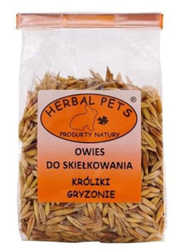 Owies do skiełkowania 100g. Herbal Pets.