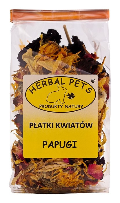 Płatki Kwiatów Papugi 30g. Herbal Pets. Płatki Kwiatów Papugi 30g. Herbal Pets.