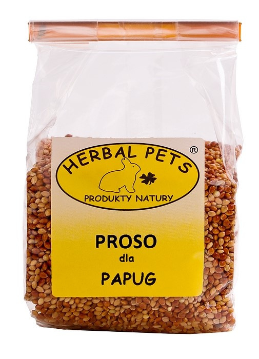 Proso dla papug 150g. Herbal Pets. Proso dla papug 150g. Herbal Pets.