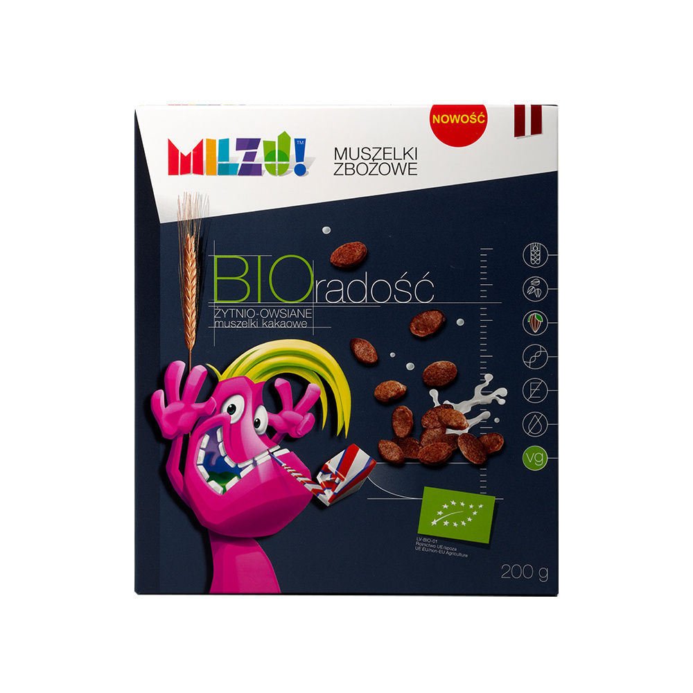 Płatki Śniadaniowe Radość BIO 200 g.. Płatki Śniadaniowe Radość BIO 200 g..