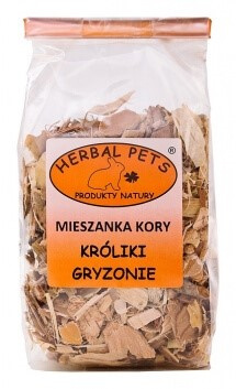Mieszanka kory Króliki, Gryzonie 75g. Herbal Pets.