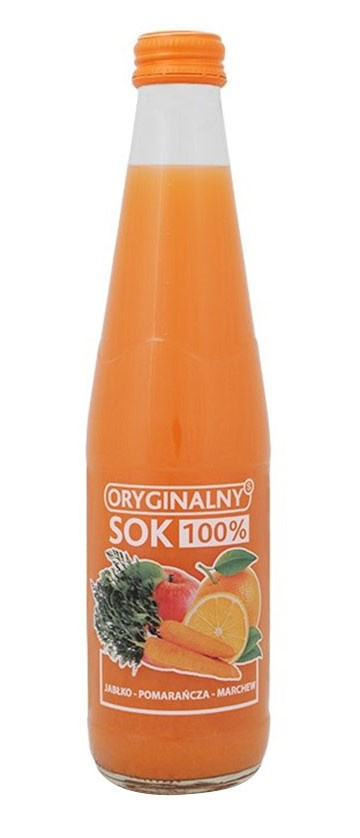 S.ok jabłko-pomarańcza-banan 330 ml Biurkom Flampol.