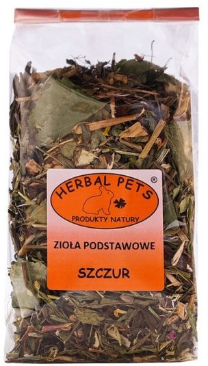 Zioła podstawowe Szczur 100g. Herbal Pets. Zioła podstawowe Szczur 100g. Herbal Pets.