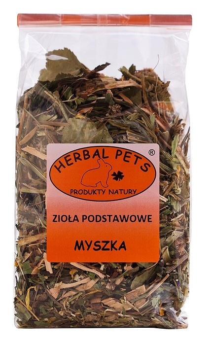 Zioła podstawowe Myszka 100g. Herbal Pets.