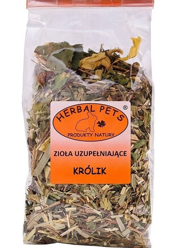 Zioła uzupełniające Królik, gryzonie 100g. Herbal Pets. Zioła uzupełniające Królik, gryzonie 100g. Herbal Pets.