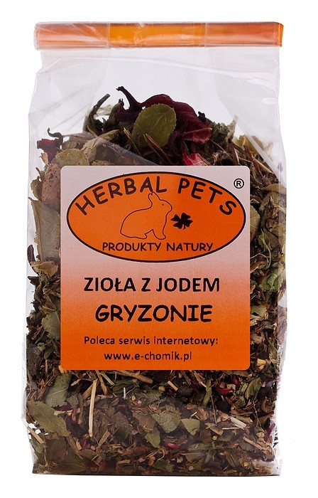 Zioła z jodem Gryzonie 50g. Herbal Pets. Zioła z jodem Gryzonie 50g. Herbal Pets.