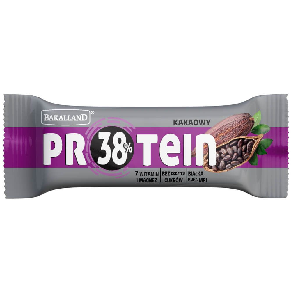 Baton Proteinowy Kakao 35g Bakalland Baton Proteinowy Kakao 35g Bakalland