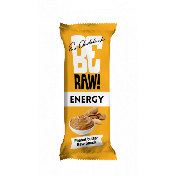 BeRAW Bar Energy Peanut Butter 40g Baton Energia BeRAW Bar Energy Peanut Butter 40g Baton Energia