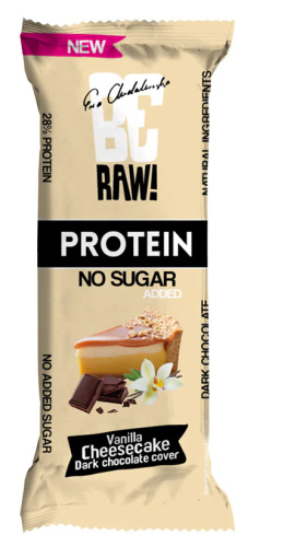 BeRAW Bar Protein 28% Vanilla Cheesecake Sernik 40 g