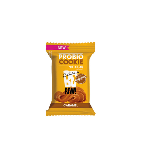 BeRAW Probio Cookie Caramel 18 g BeRAW Probio Cookie Caramel 18 g