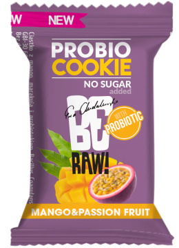 BeRAW Probio Cookie Mango&Passion Fruit 18g