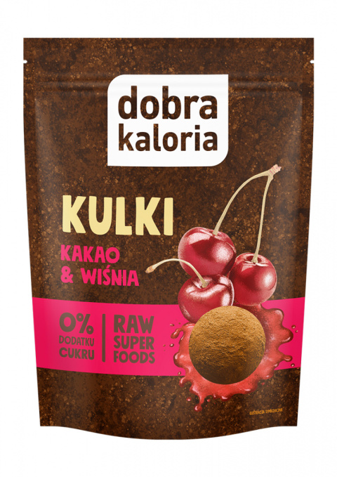 Dobra Kaloria Kulki kakao&wiśnia Raw Superfoods 58g